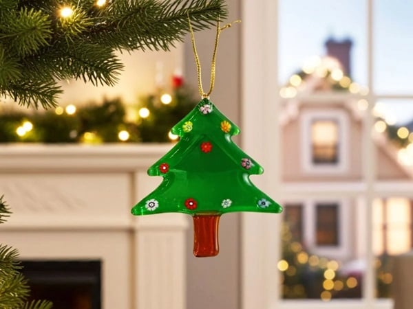 christmas tree venetian glass