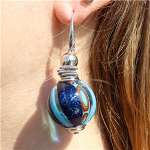 Orecchini Aquatic - Vetro di Murano Originale 