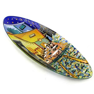 Le plateau à café - Hommage à Van Gogh - Ovale