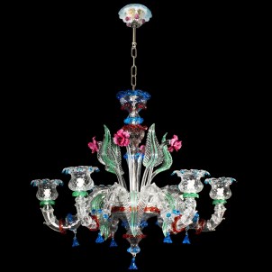 Venetian Chandelier Rezzonico - Dalia - Original Murano Glass OMG