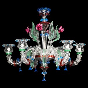 Venetian Chandelier Rezzonico - Dalia - Original Murano Glass OMG