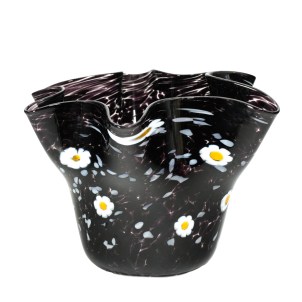 damian_centerpiece_black_fazzoletto_murrine_original_murano_glass_omg