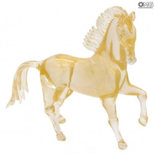 cheval_en_or_arte_verre_de_Murano_2