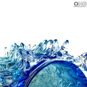 Vaso Spinato - Centrotavola - Vetro di Murano Originale OMG