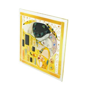 The Kiss - Canvas - Glass Paint