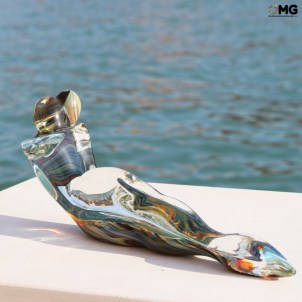 Lovers Fusion - Verre calcédoine - Verre de Murano original Omg