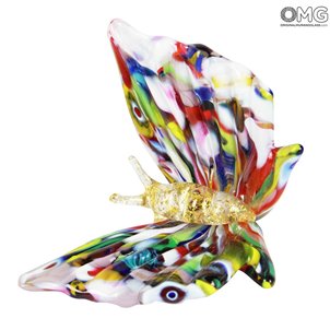 mélange_de_couleurs_papillon_verre_de_Murano_omg_fait_main