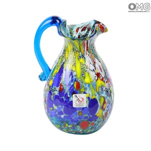 Carafe en verre de Murano pour le vin et l'eau