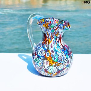 Carafe Millefiori - Verre de Murano authentique OMG
