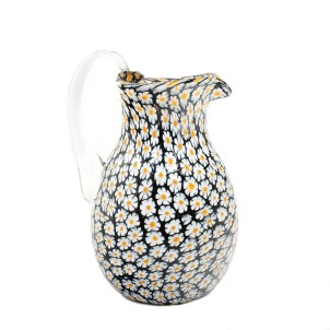 Caraffa con Murrine Daisy - Vetro di Murano Originale OMG