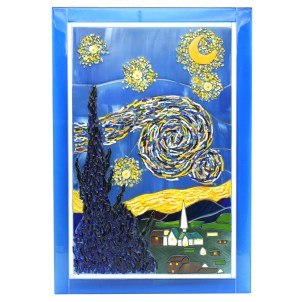 The Starry Night - Van Gogh canvas tribute - 