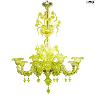 Chandelier vendramin Cimiero Cristallo  - Rezzonico - Original Murano Glass - omg