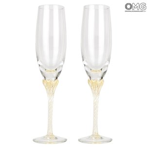 Flûtes à champagne et à prosecco - Lot de 2 verres