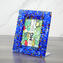 Cadre photo Color Fantasy - Verre bleu - Verre de Murano original OMG