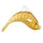 Dolphin Figurine - Gold - Original Murano Glass Omg