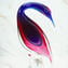 Airone femmina Scultura Sommersa - Original Murano glass